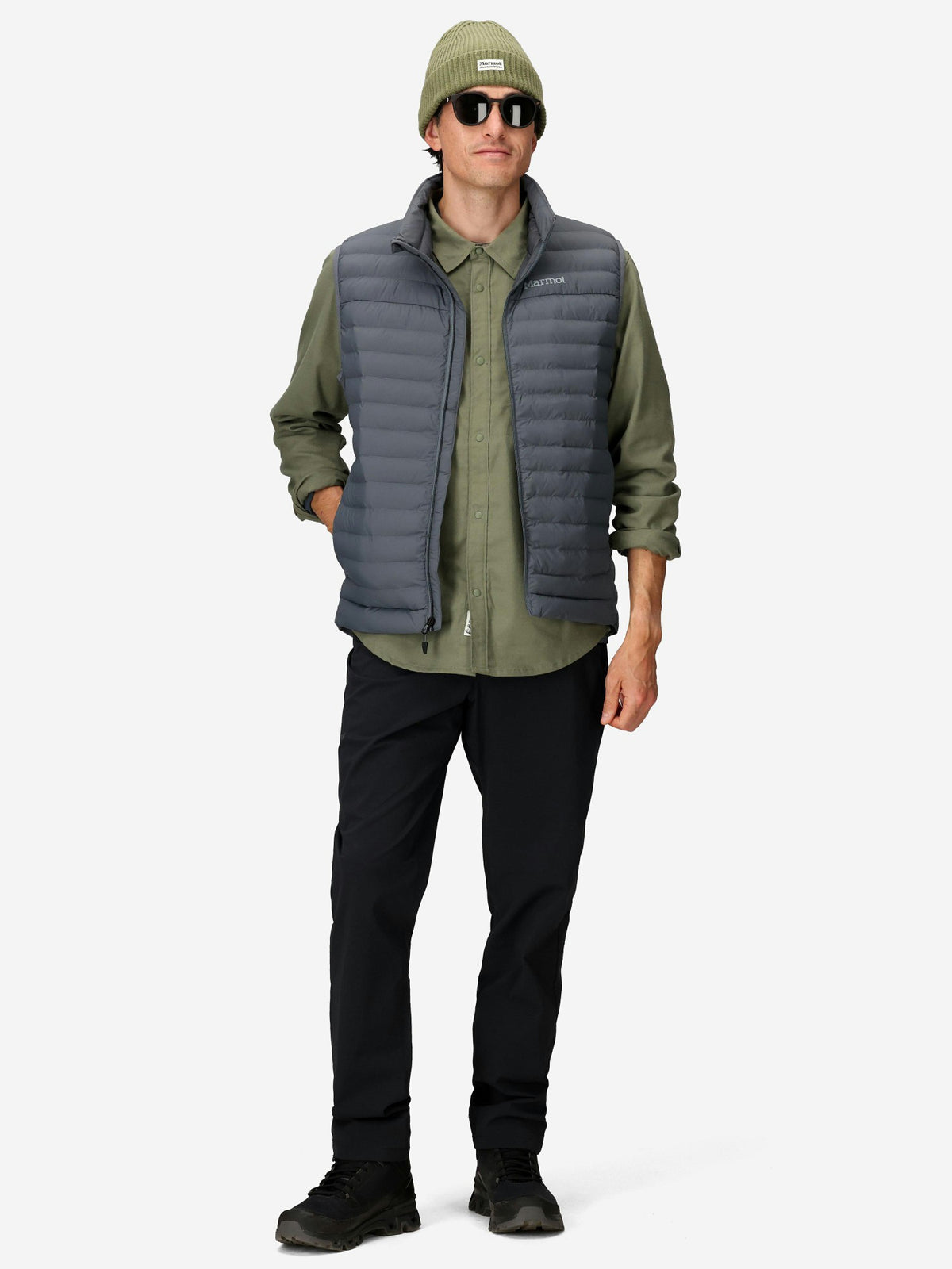 Echo Featherless Insulated Vest Steel Onyx Marmot
