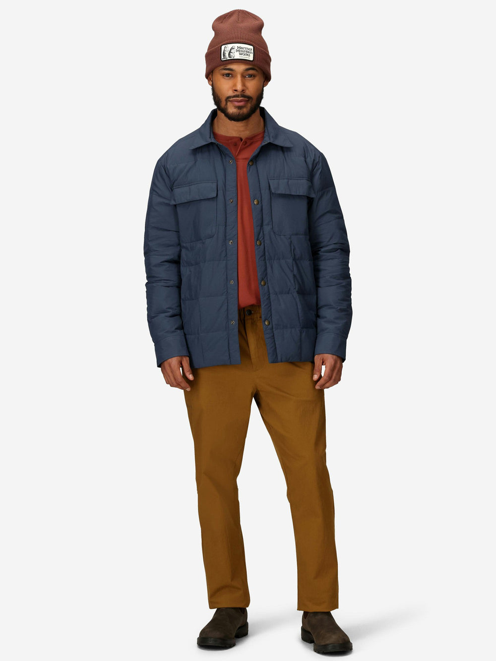 Ares Down Shacket Thunderhead Marmot