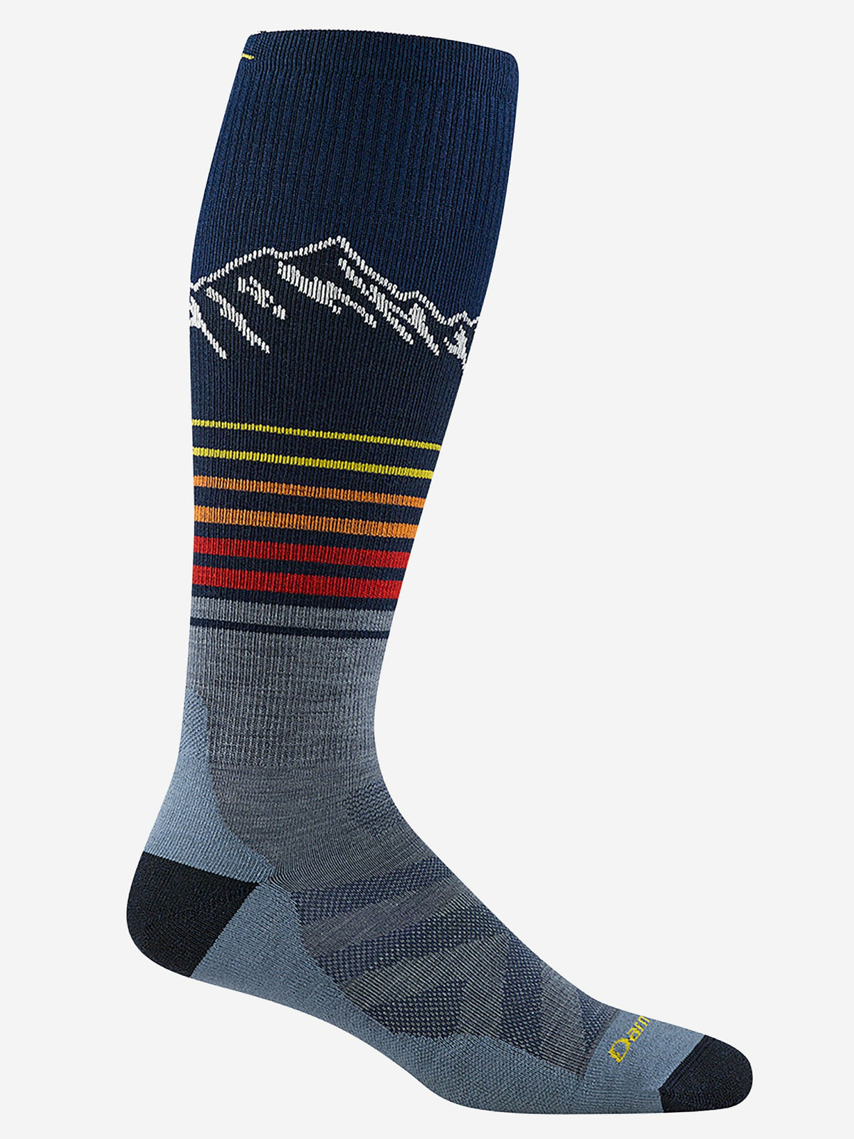 Darn Tough Steep Lines Over-the-Calf Lightweight Ski & Snowboard Socks Darn Tough Eclipse Marmot