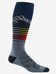 Darn Tough Steep Lines Over-the-Calf Lightweight Ski & Snowboard Socks Darn Tough Eclipse Marmot