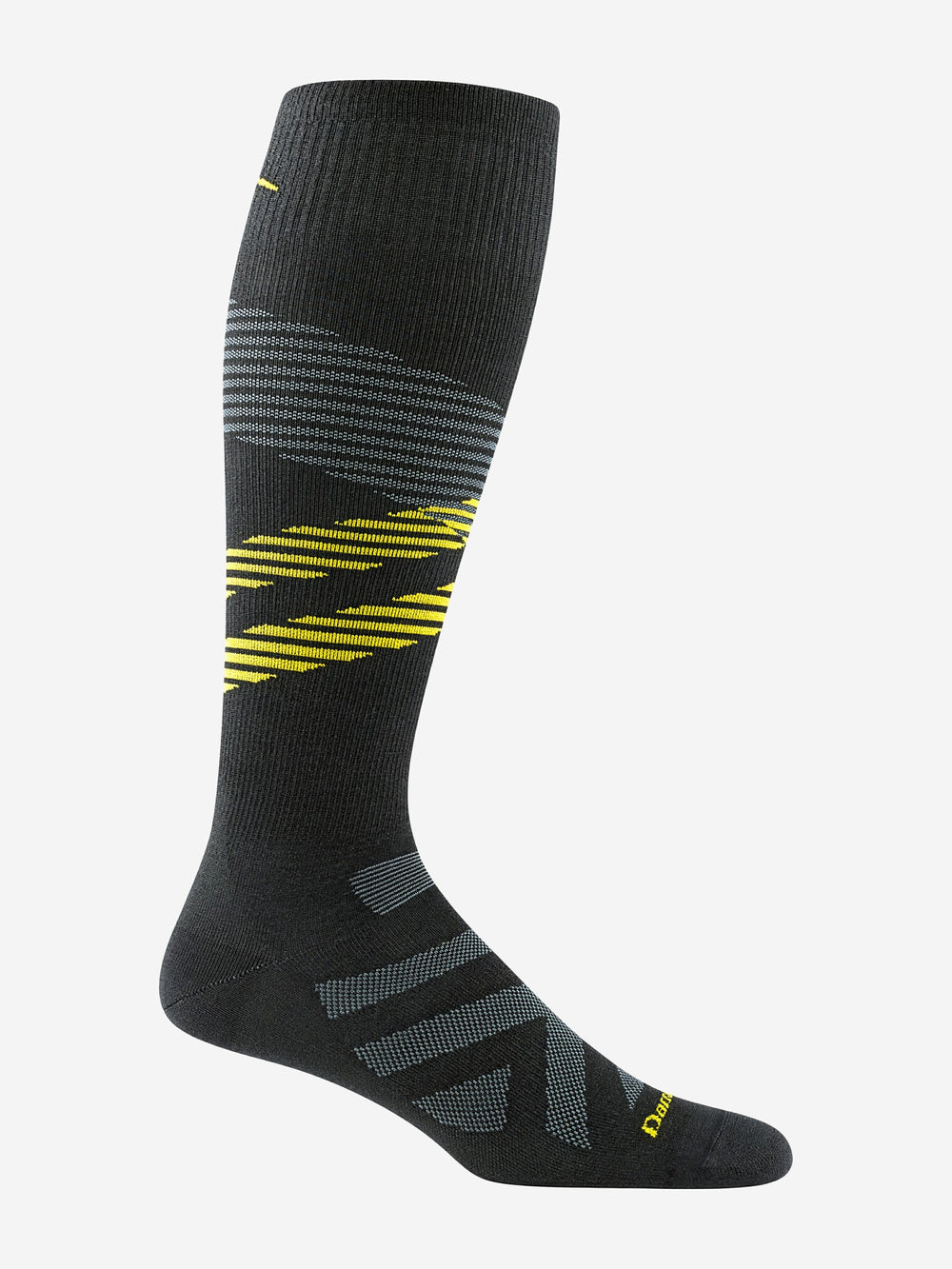 Darn Tough Pennant RFL Over-the-Calf Ultra-Lightweight Ski & Snowboard Socks Darn Tough Carbon Marmot