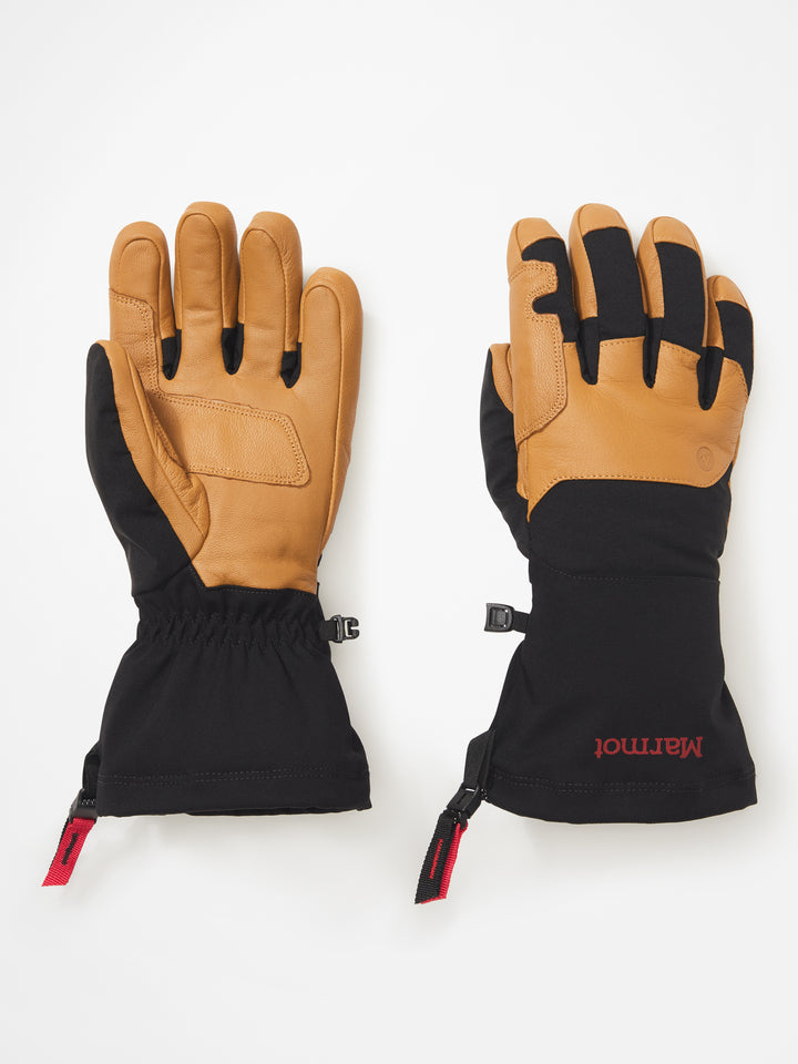 Exum Guide Glove Black/Tan Marmot