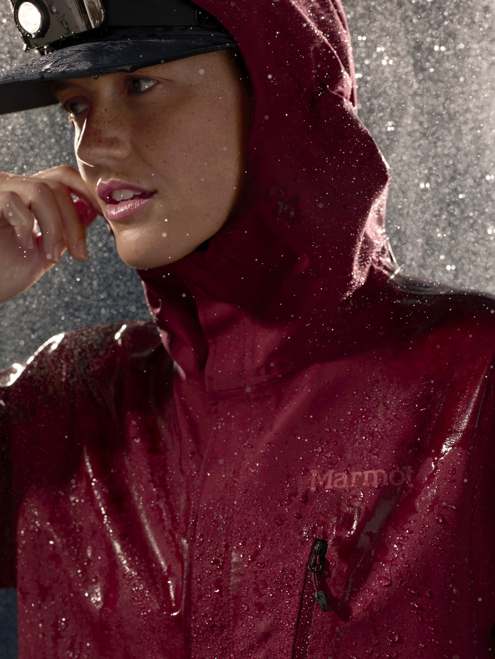 PreCip® Evo Pro Rain Jacket Cosmos Red Marmot