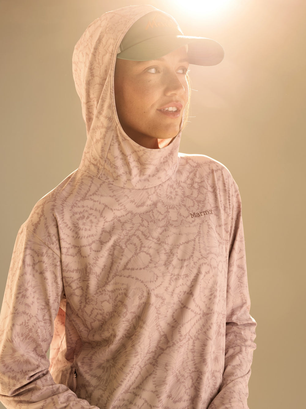 AirExchange UPF 50 Hoody Dust Twirl Marmot