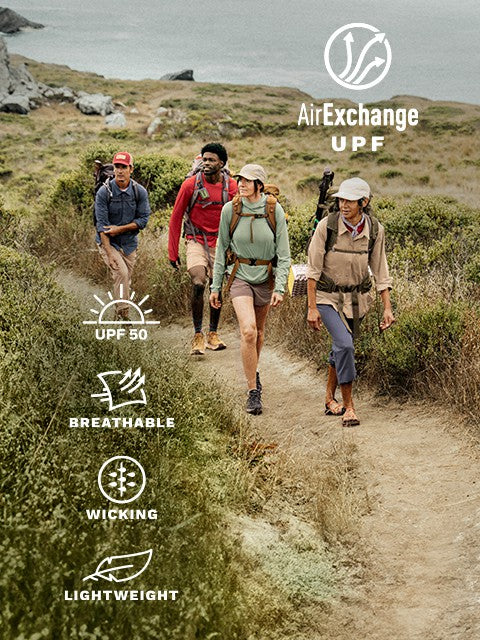 AirExchange UPF 50 Hoody Dust Twirl Marmot