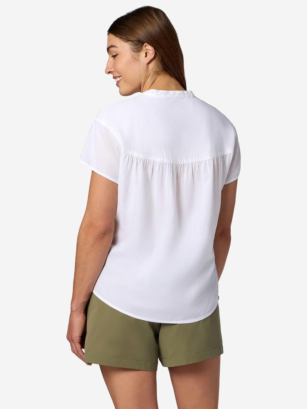 Rhea Short-Sleeve Shirt White Marmot