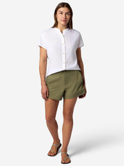 Rhea Short-Sleeve Shirt White Marmot