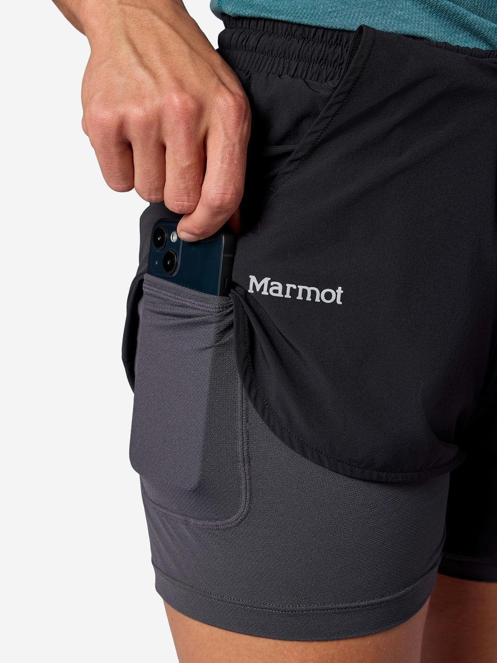 Unpaved Lined Active Short 3" Black Marmot
