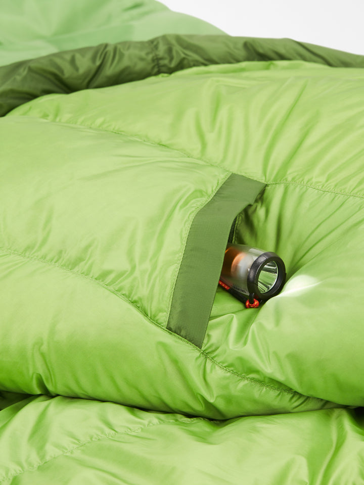 Hydrogen Down 30°  Sleeping Bag Foliage/Kiwi Marmot