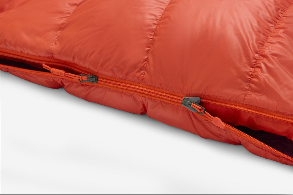 Mad River Down 40° Short Sleeping Bag Red Sun/Blackberry Marmot