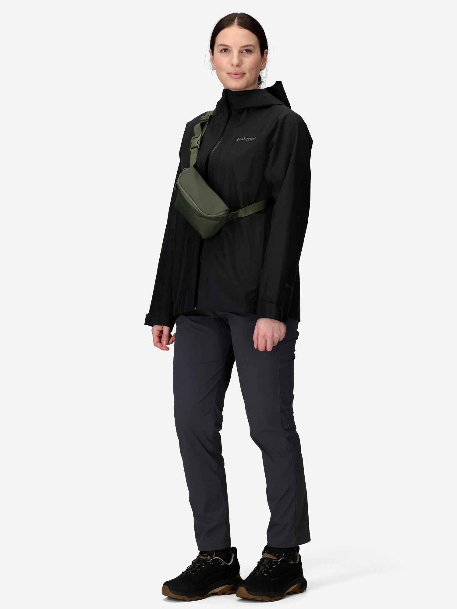Waypoint GORE-TEX® Rain Jacket Black Marmot