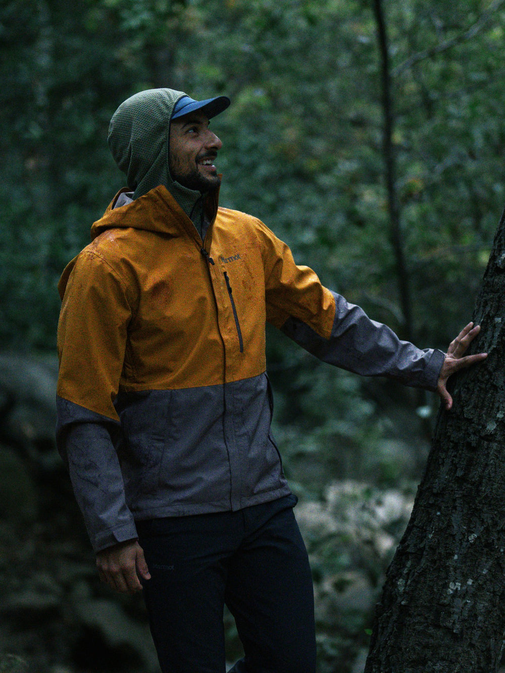 PreCip® Evo Pro Rain Jacket Honey Glaze/Steel Onyx Marmot