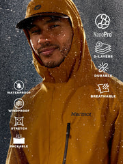 PreCip® Evo Pro Rain Jacket Honey Glaze/Steel Onyx Marmot