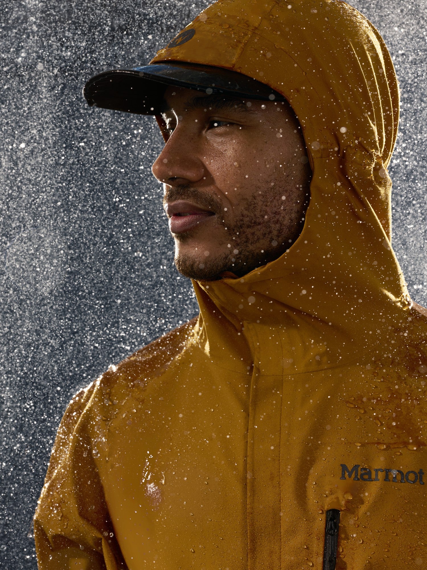 PreCip® Evo Pro Rain Jacket Honey Glaze/Steel Onyx Marmot