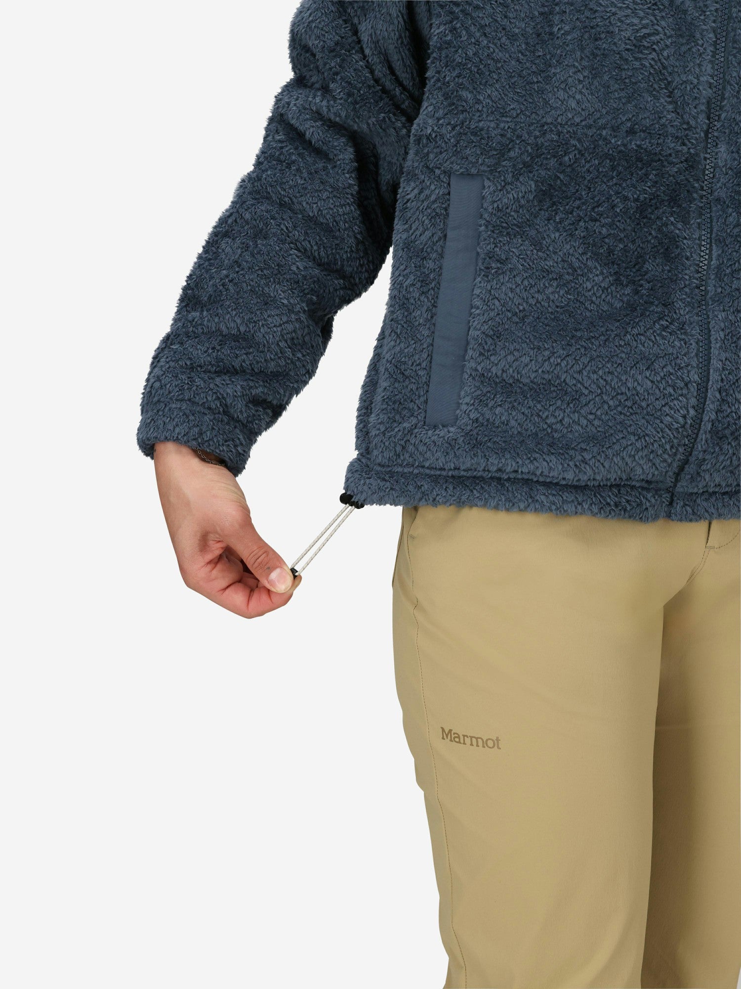 Homestead Plush Sherpa Fleece Full-Zip Jacket Thunderhead Marmot