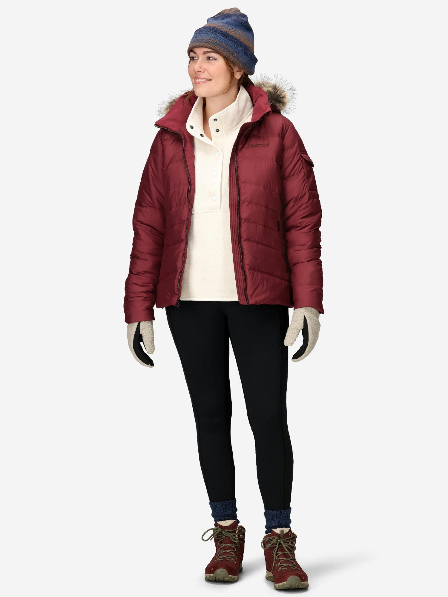 Ithaca Down Jacket Acai Berry Marmot