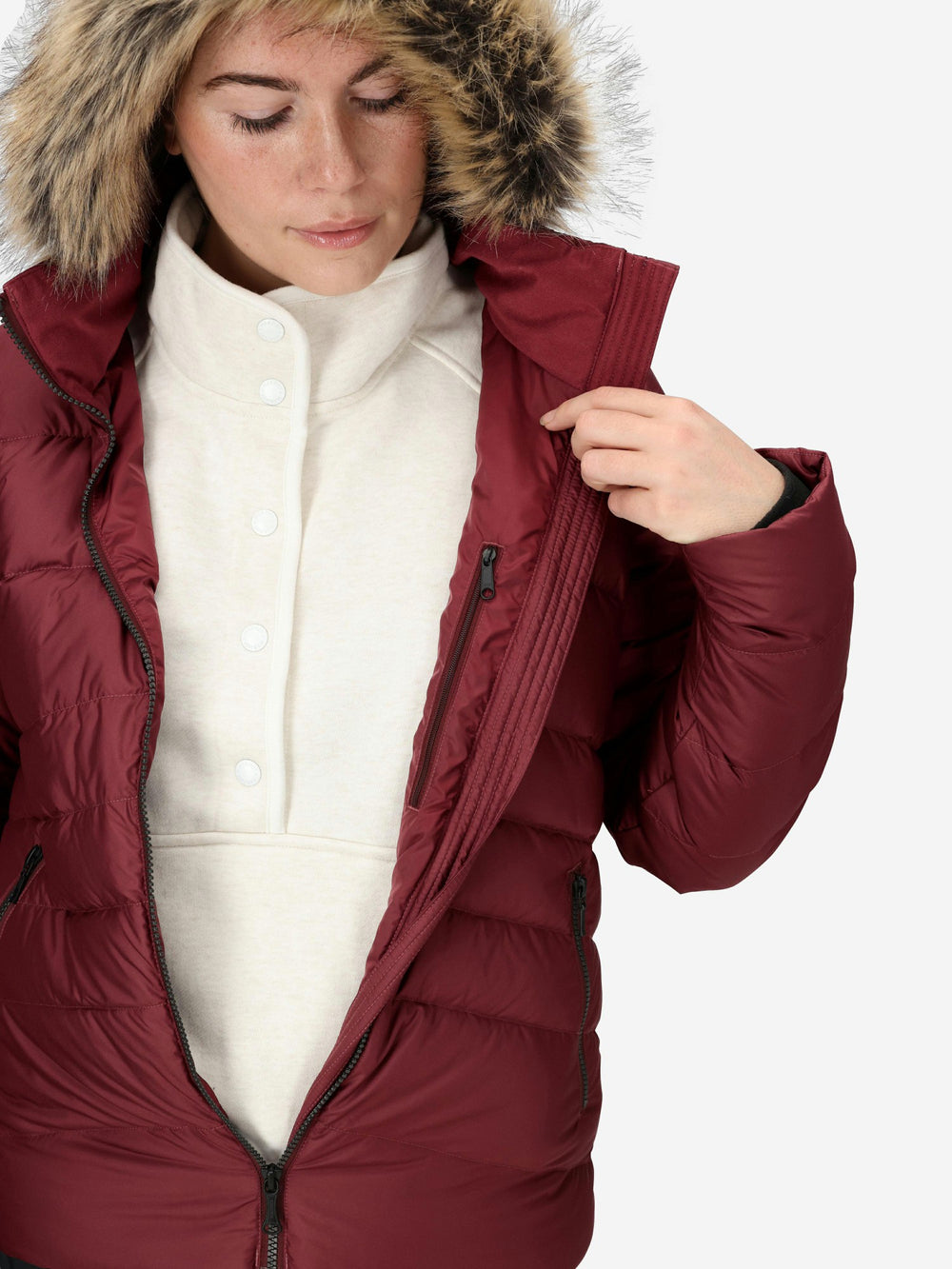 Ithaca Down Jacket Acai Berry Marmot
