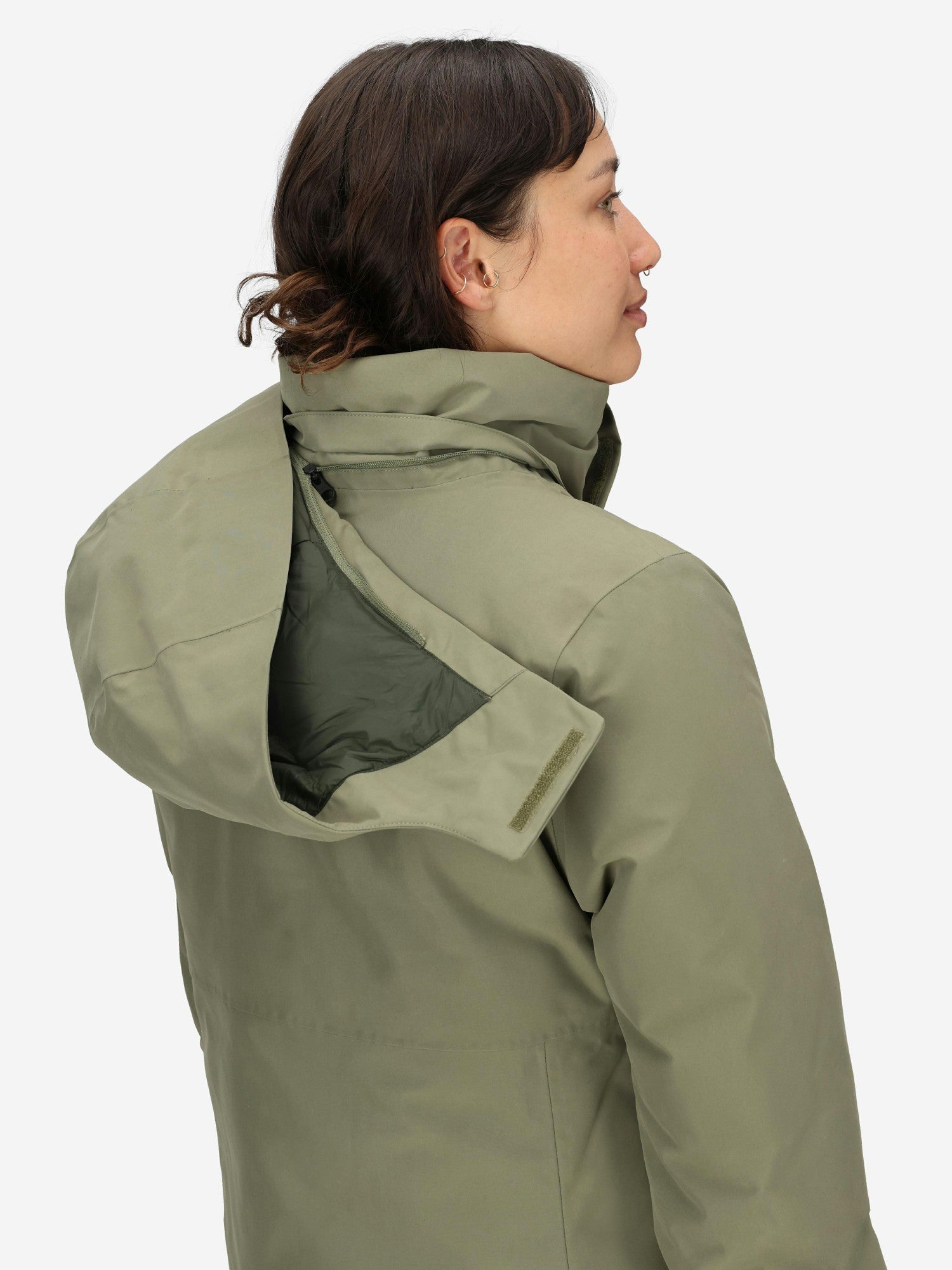 Chelsea Down Waterproof Coat Olive Grove Marmot