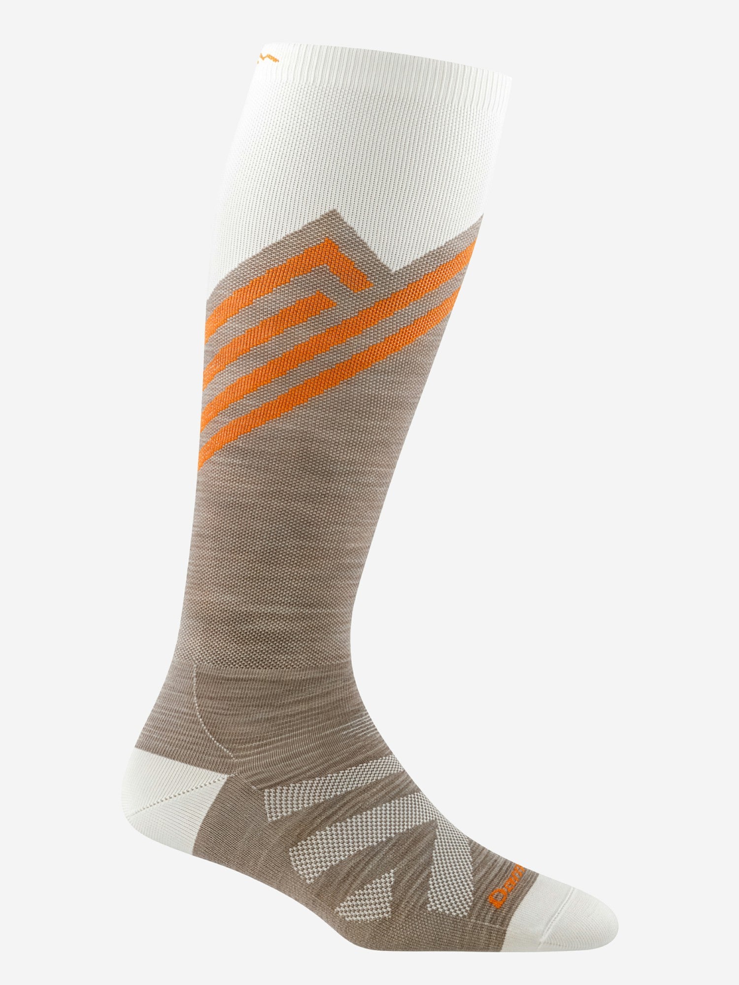 Darn Tough Peaks RFL Over-the-Calf Ultra-Lightweight Ski & Snowboard Socks Darn Tough Biscotti Marmot