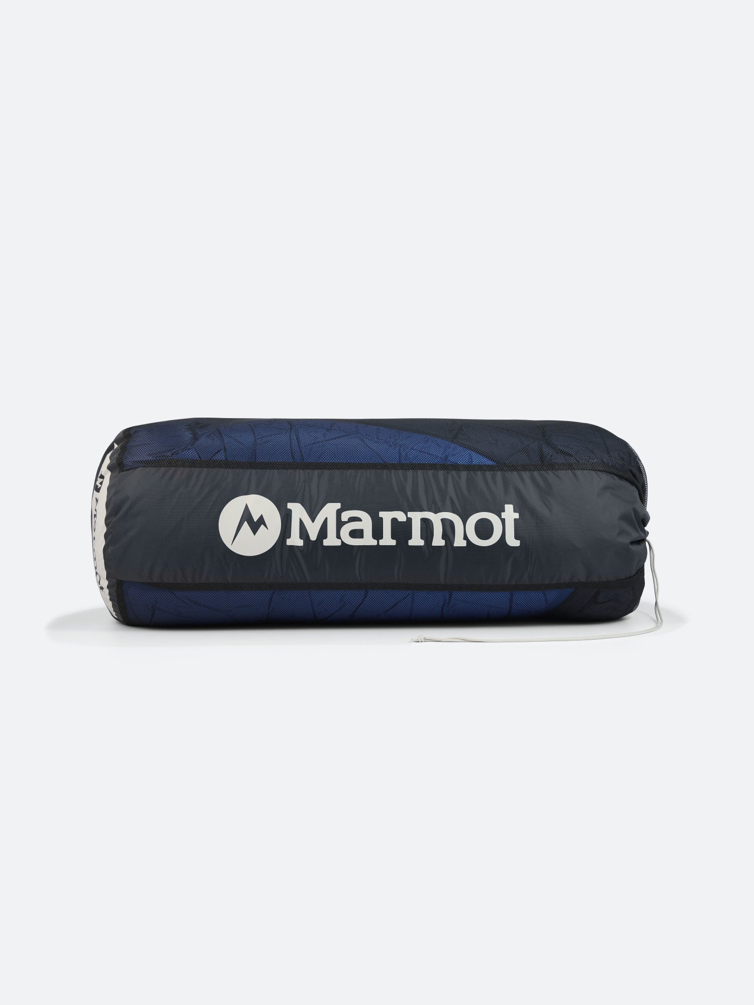 Wraptor Down 15° Long Sleeping Bag Clear Blue/Arctic Navy Marmot