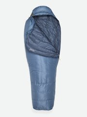 HiberNest Down 15° Long Sleeping Bag Summer Storm/Thunderhead Marmot