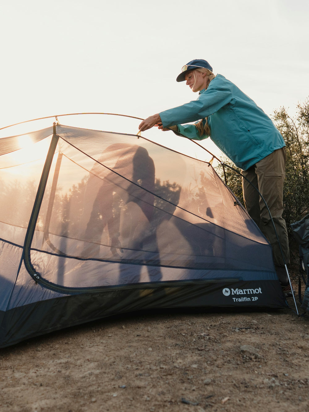 Trailfin 3-Person Tent Olive Grove/Nori Marmot