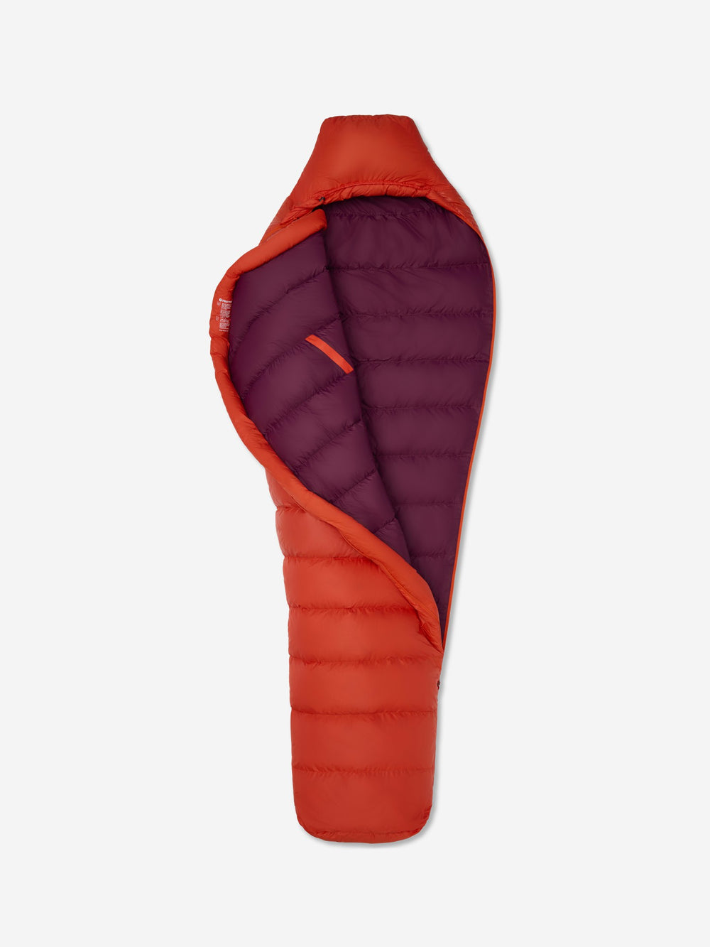 Mad River Down 40° Sleeping Bag Red Sun/Blackberry Marmot