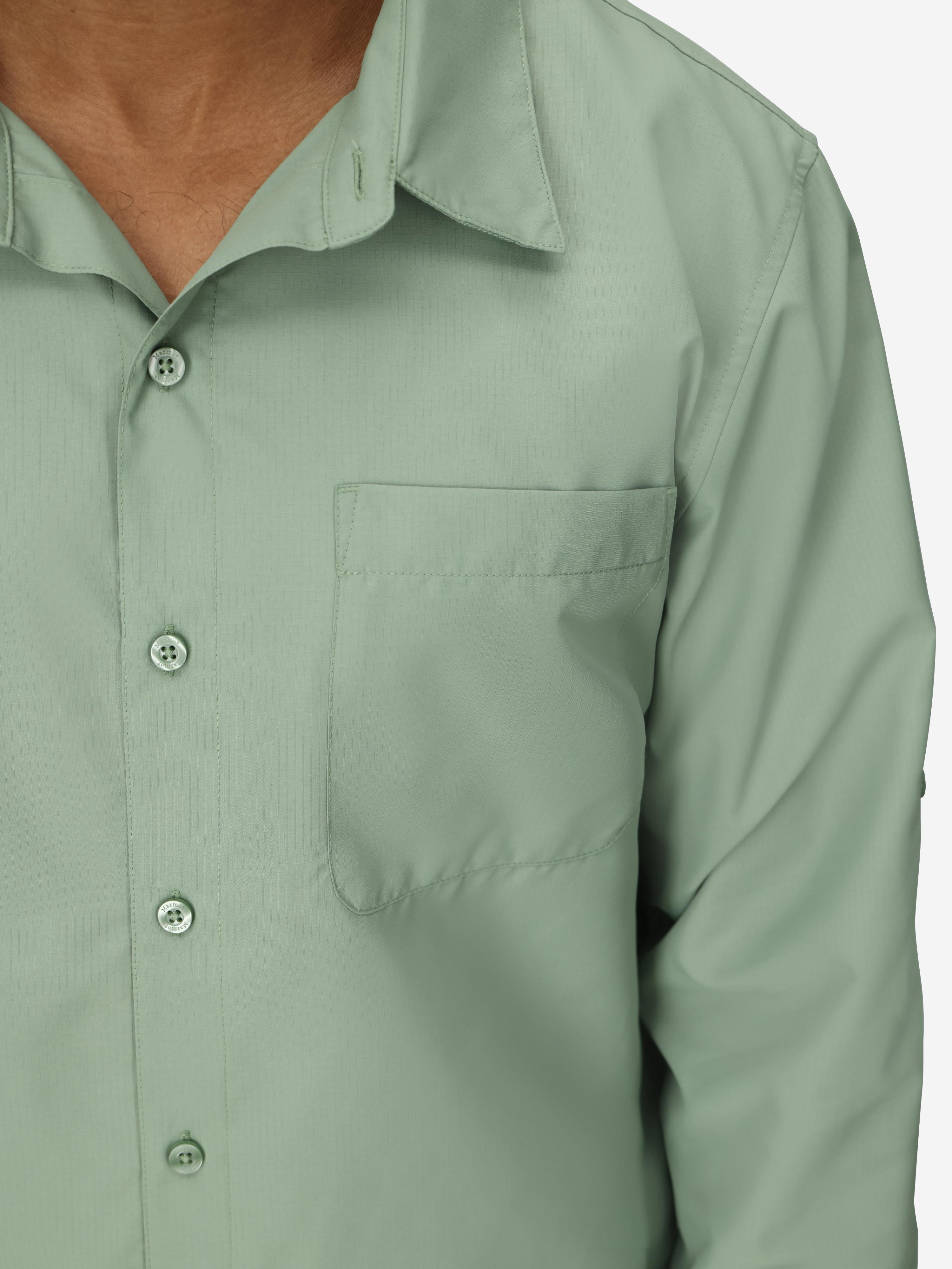 AirExchange UPF 40 Long-Sleeve Collared Shirt  Marmot