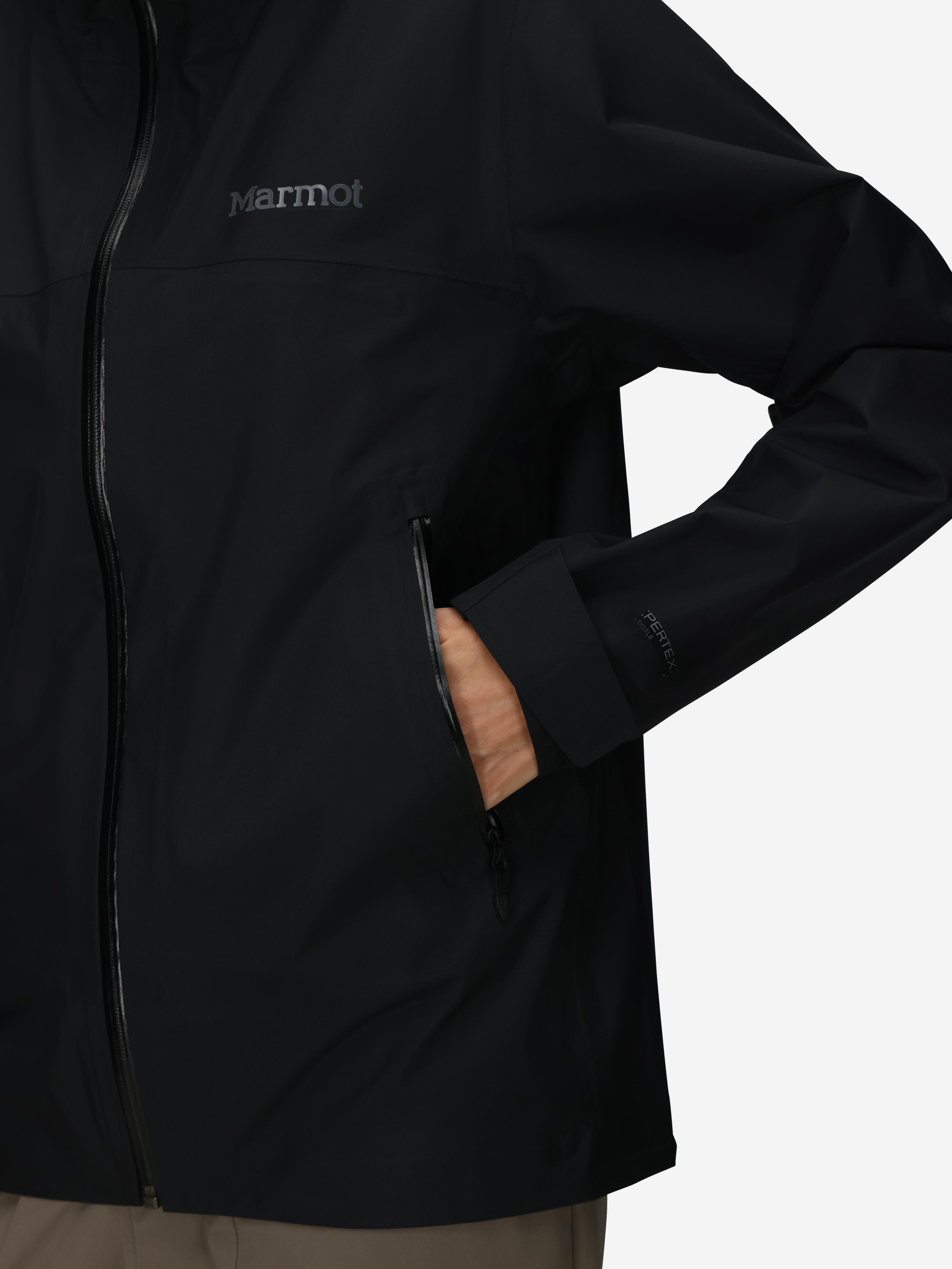 Minimalist Pertex® Rain Jacket Black Marmot