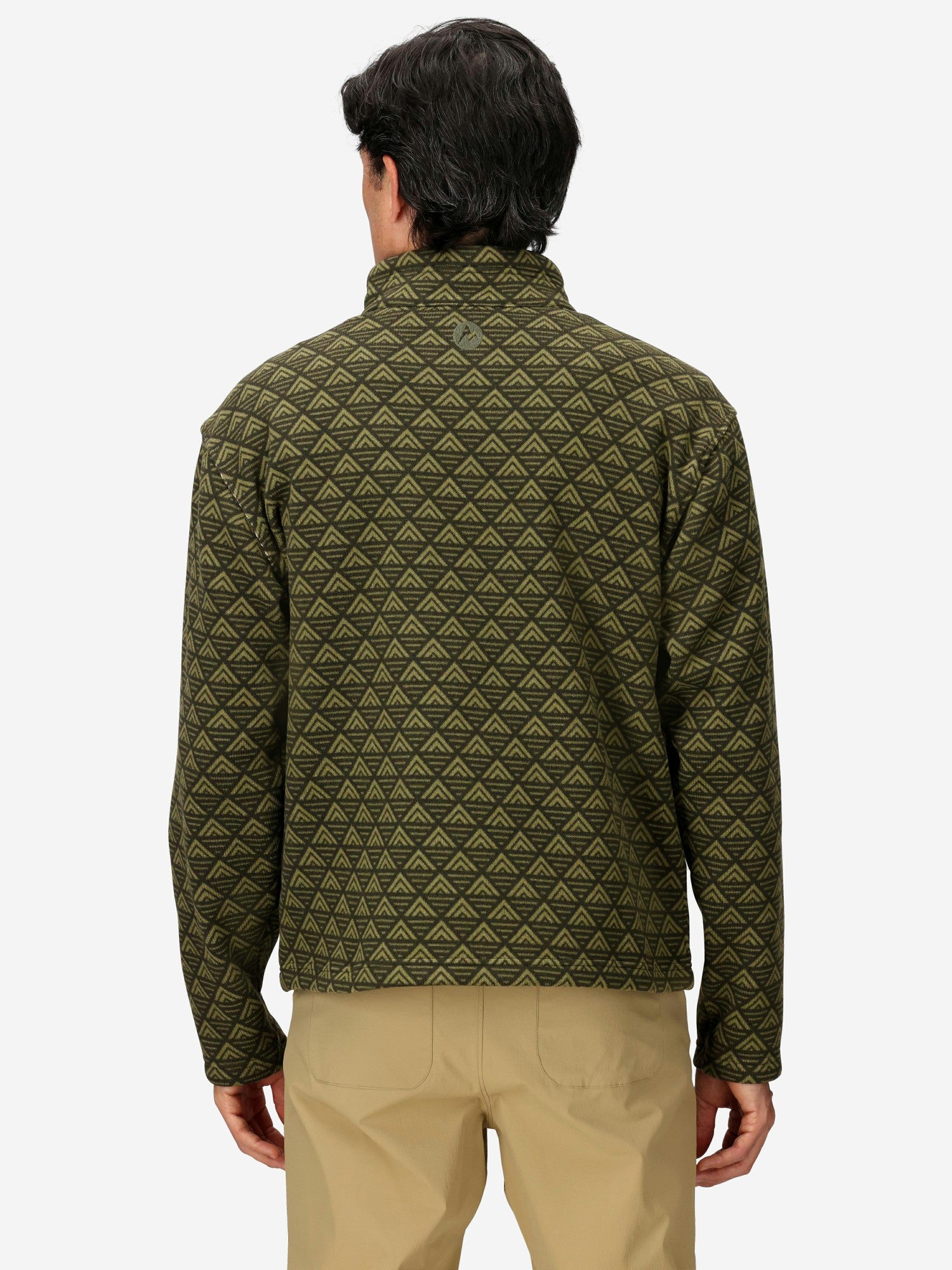 Heavyweight Drop Line Printed Sweater Fleece Half-Zip (Fall 2025)  Marmot