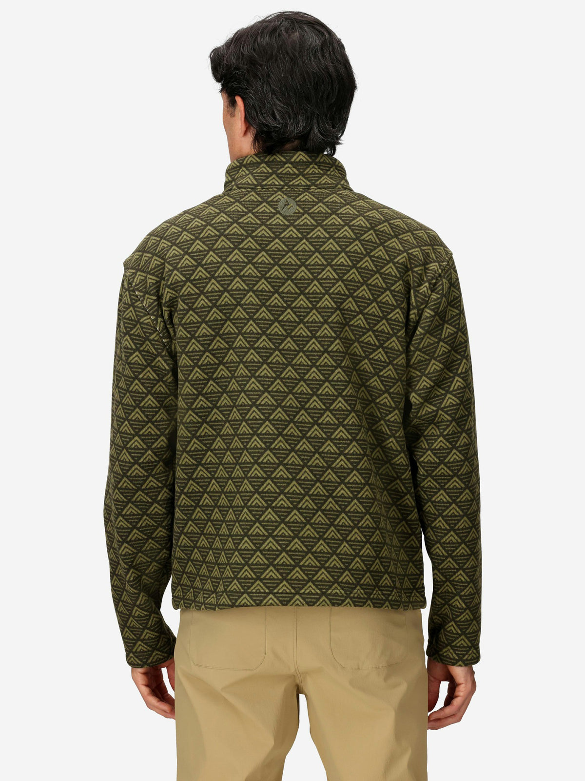Heavyweight Drop Line Printed Sweater Fleece Half-Zip (Fall 2025)  Marmot