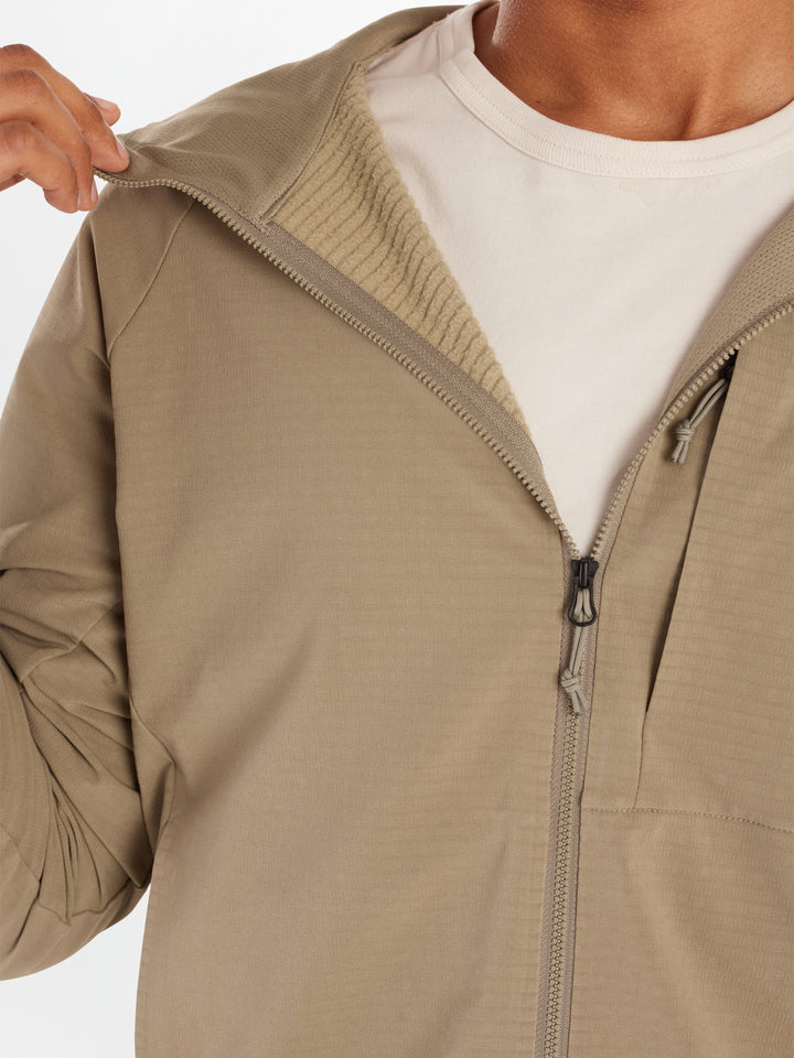 Leconte Tech Grid Fleece Full-Zip Hoody (Fall 2025)  Marmot