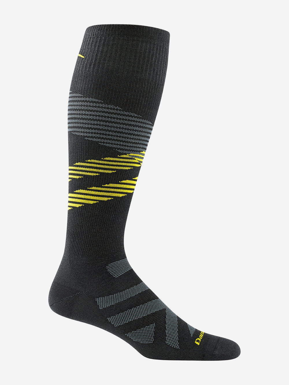 Darn Tough Pennant RFL Over-the-Calf Ultra-Lightweight Ski & Snowboard Socks Darn Tough Carbon Marmot