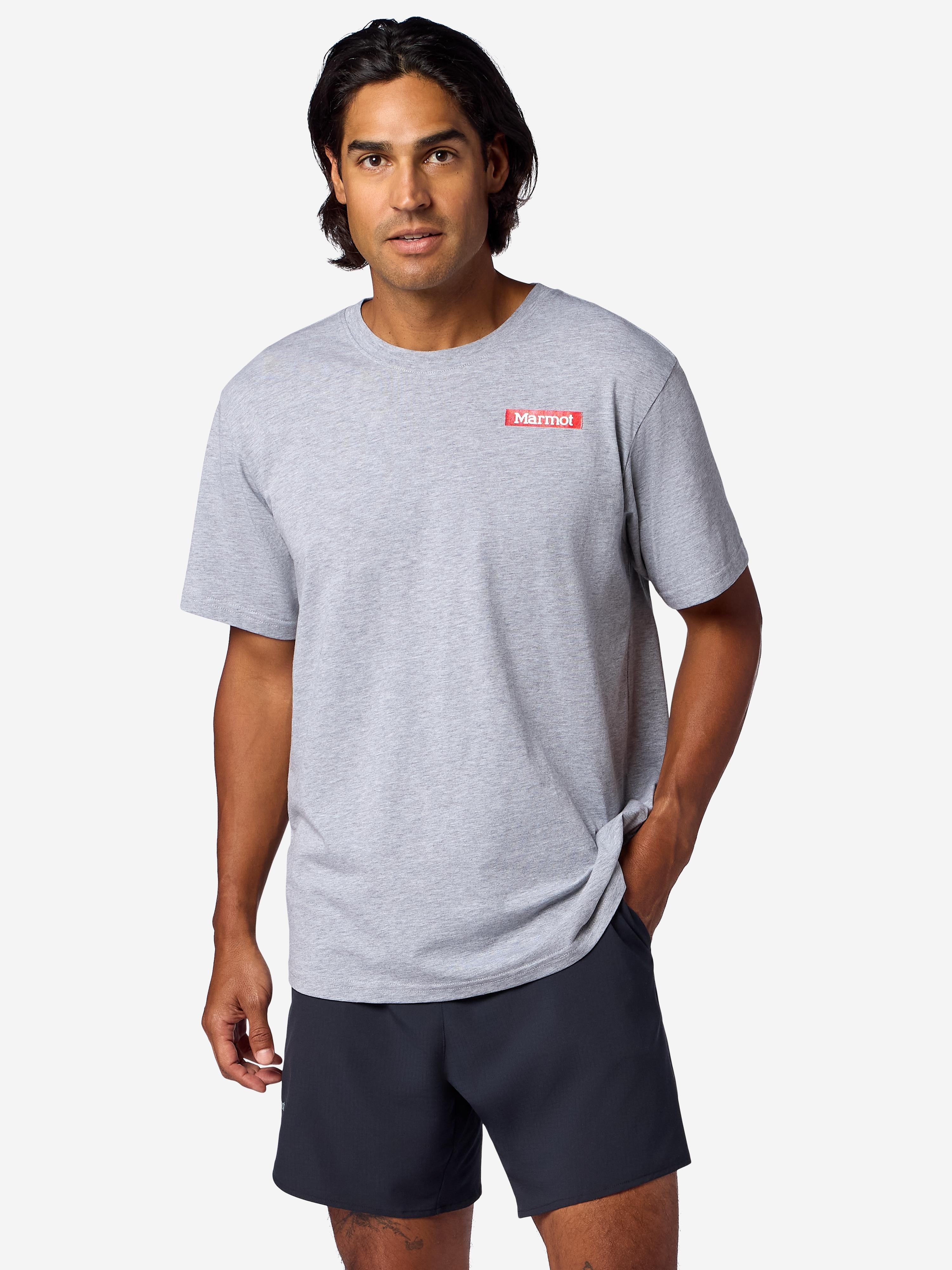 Marmot Duct Tape Short-Sleeve T-Shirt Grey Heather Marmot